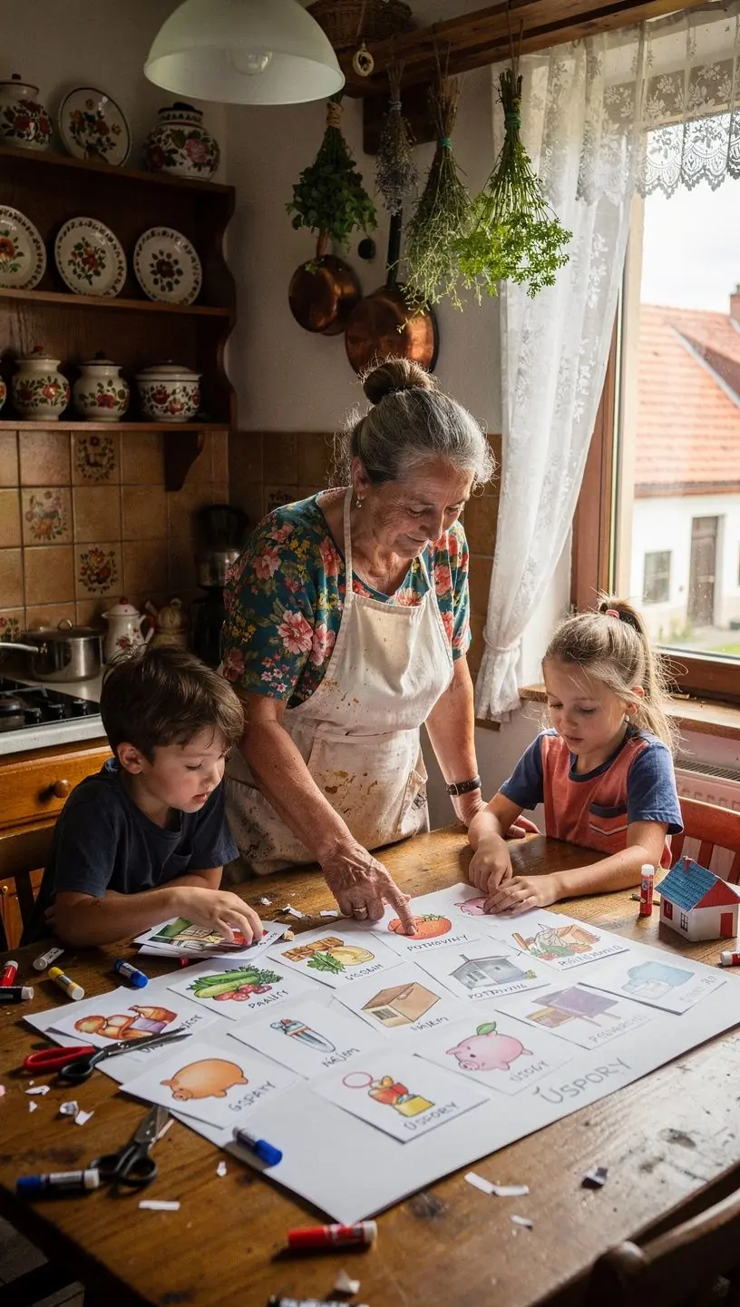 Osoba používající mobilní aplikaci pro sledování výdajů a příjmů.